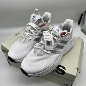adidas White and Gray Athletic Shoes
